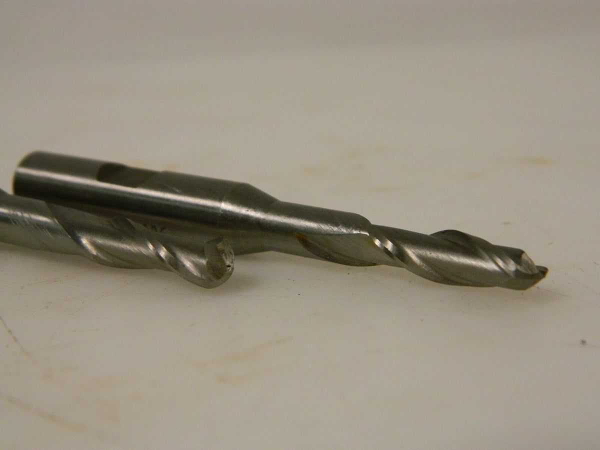 Interstate Ball End Mill 1/4" Diam 1-1/4" Length of Cut 4 FL HSS Qty 2 01892165