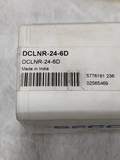 SECO Indexable Turning Toolholder: DCLNR-24-6D, Clamp 02565469