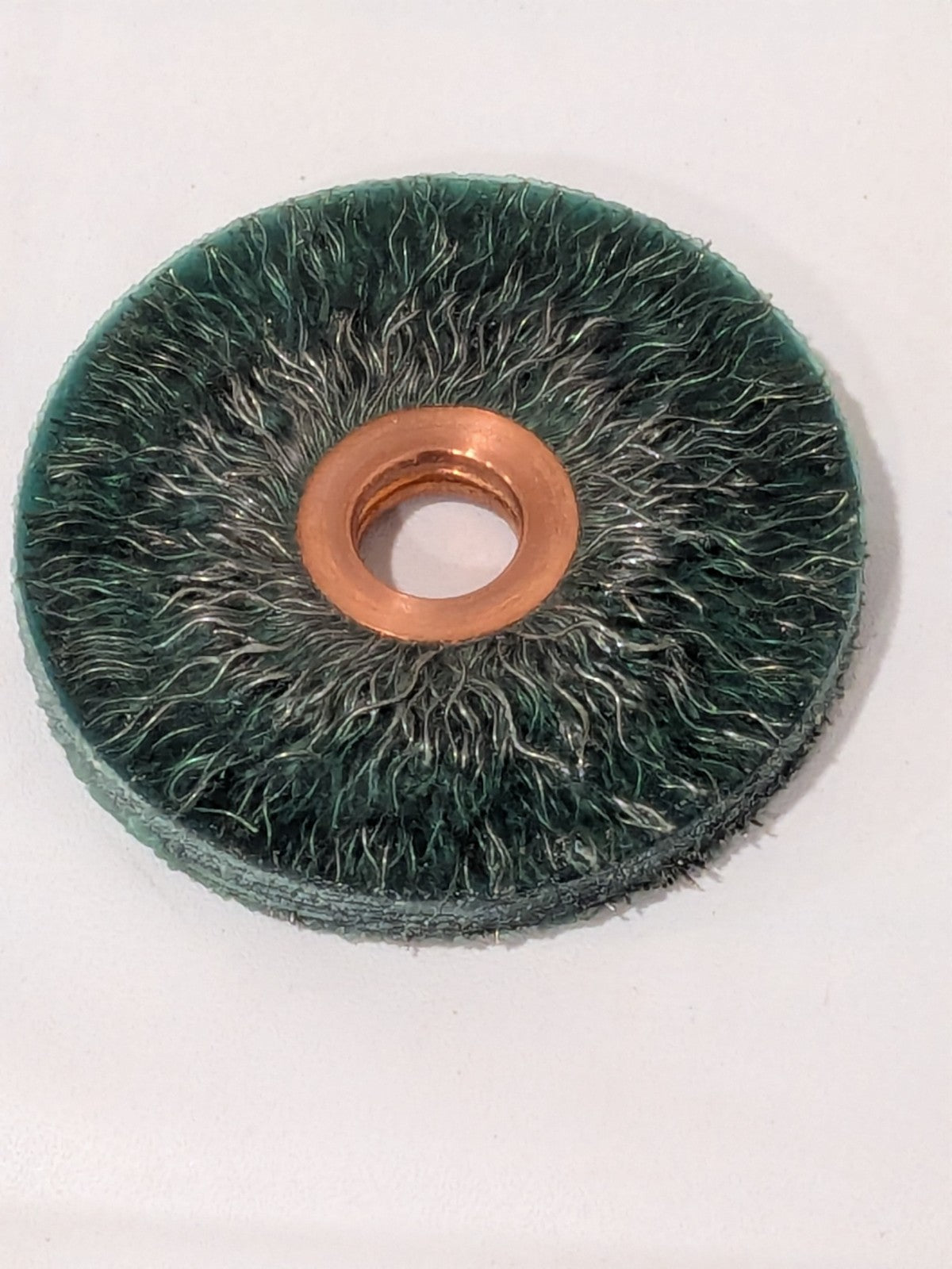 OSBORN Wheel Brush: 2-1/2" Wheel Dia, 7/16" Face Width 0001147500