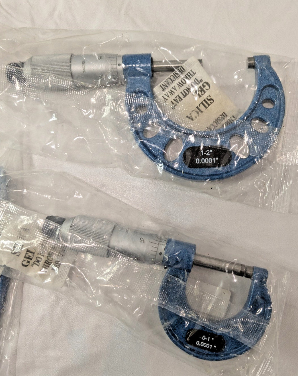 Fowler 9 Piece Outside Micrometer Set 0 - 12" Range 52-215-012-1 PARTS/REPAIR
