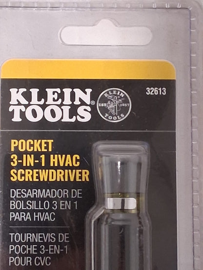 Klein Tools Drive Pocket Multi-Bit Screwdriver Sets 1/4" 32613