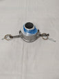 Cam & Groove Coupling: 1-1/2" Part B, Aluminum, 1,000 psi Max WS-HF-CAM-002