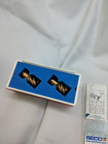 SECO Square-Shoulder Milling TipInsert MP10-10012R05Z4-E02 F40M, Carbide02756542