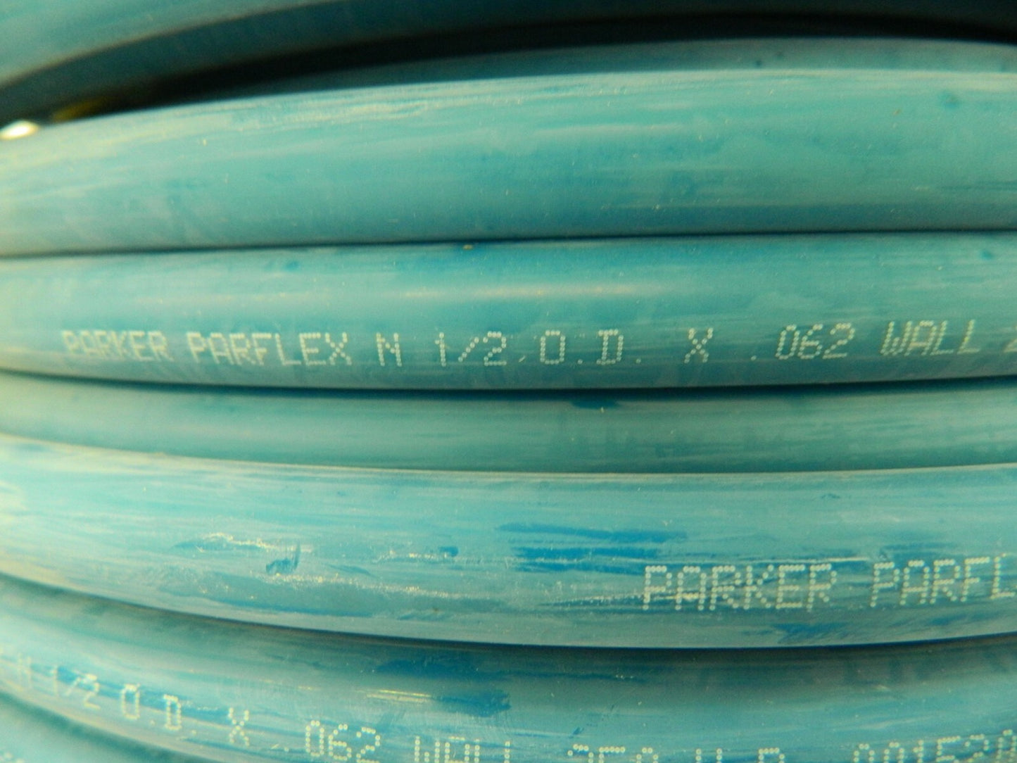 Parker Nylon Tube 3/8" ID 1/2" OD 1/16" Wall Approx. 200' Lo