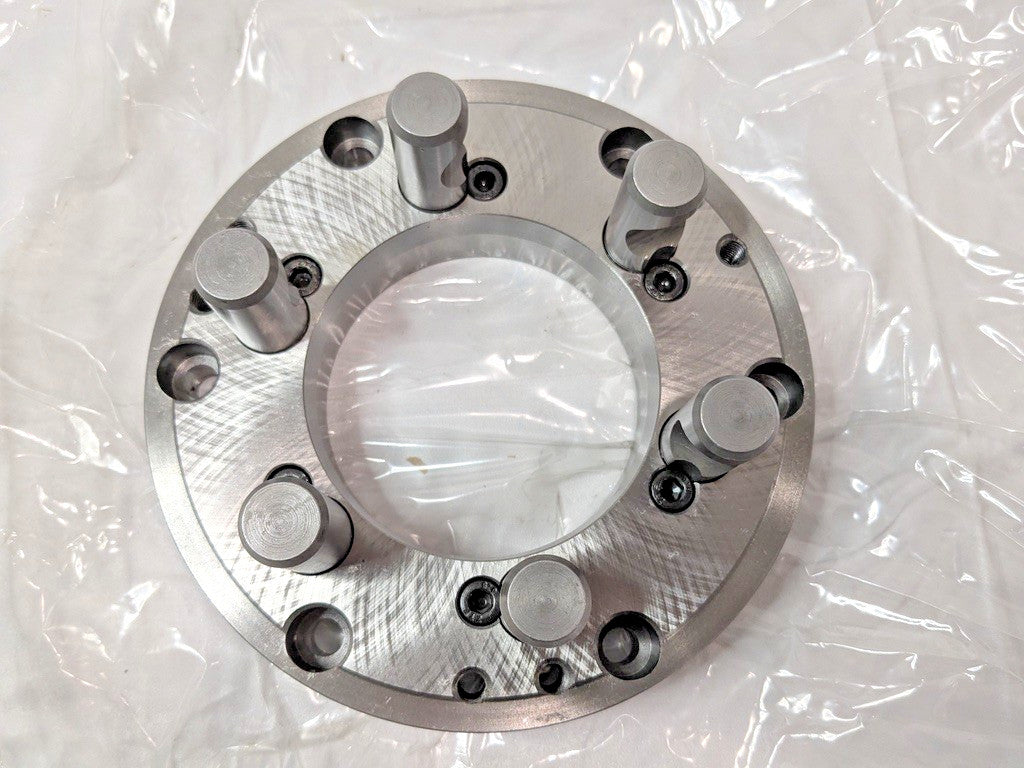 Bison Adapter Back Plate for 8" Diam Chuck D1-6 8240-8"-6-X 7-878-086F
