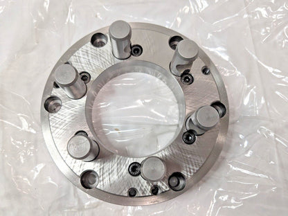 Bison Adapter Back Plate for 8" Diam Chuck D1-6 8240-8"-6-X 7-878-086F