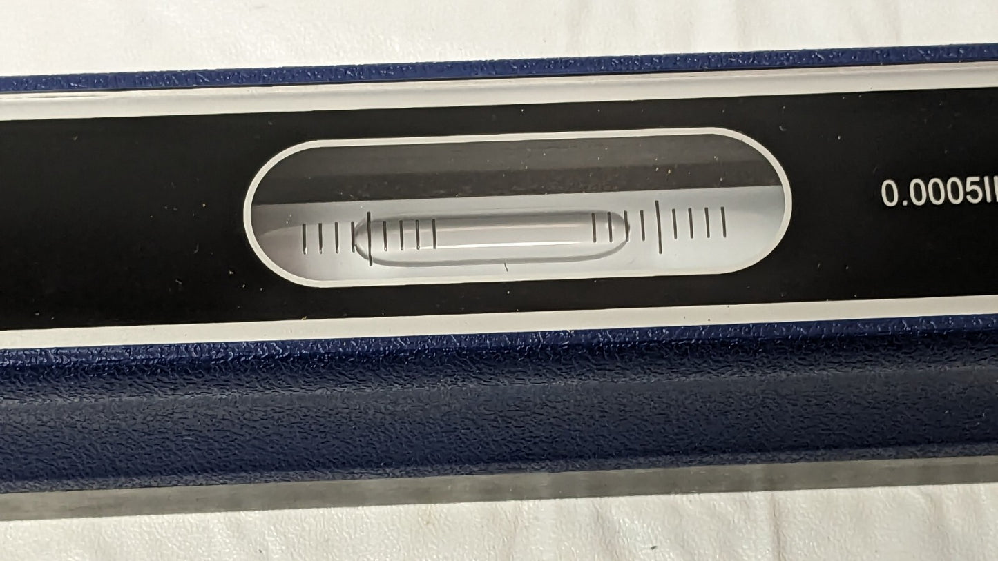 Precision Level Master Precision 0.0005" Sensitivity Per 10" 639-3618