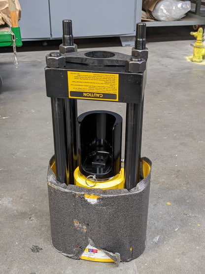 Parker Bench Mount Hose Crimper 60 Ton 3/16 to 1-1/4 Max. Cut Dia met