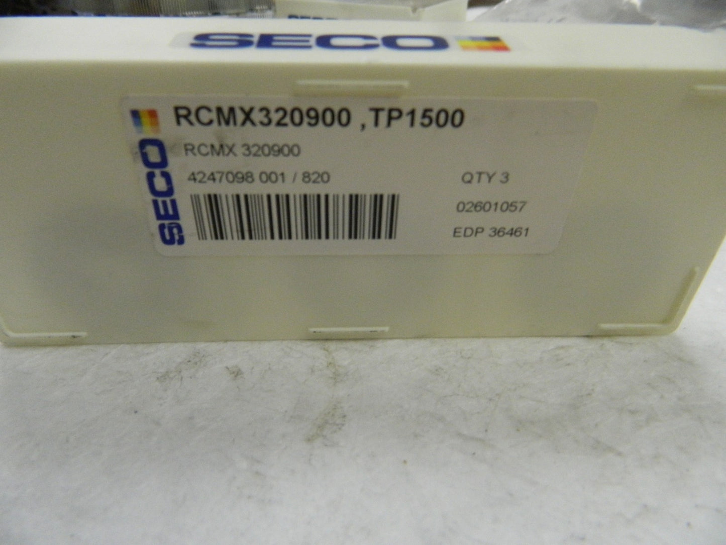 Seco RCMX250700 TP1500 Grade Carbide Turning Inserts Qty. 3 72492069