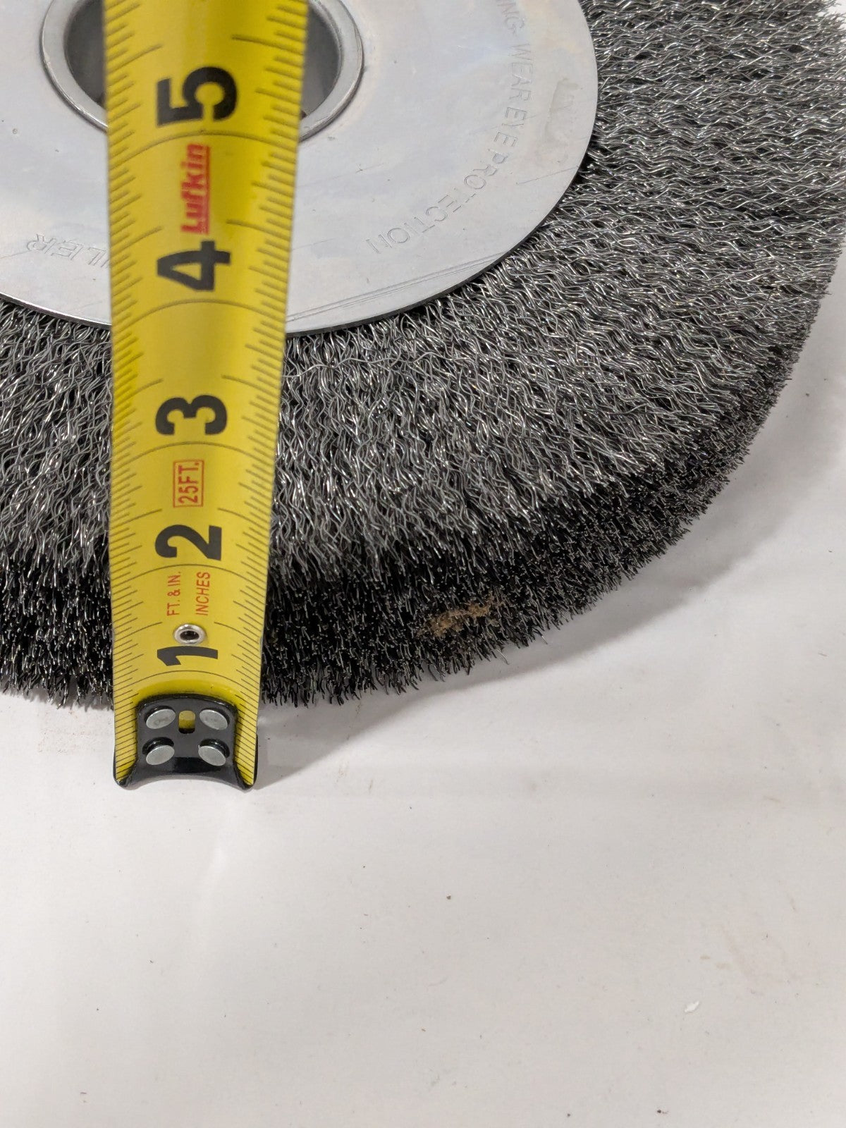 Weiler Wheel Brush: 10" Wheel Dia, 2" Face Width, 2" Hole 03210