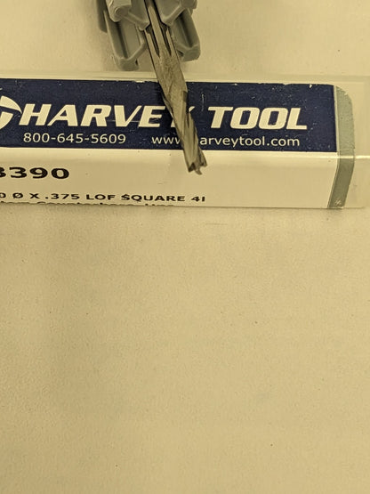 Harvey Tool Solid Carbide Counterbore 0.09 Cut Diam, 3/8 Flute Length 23390