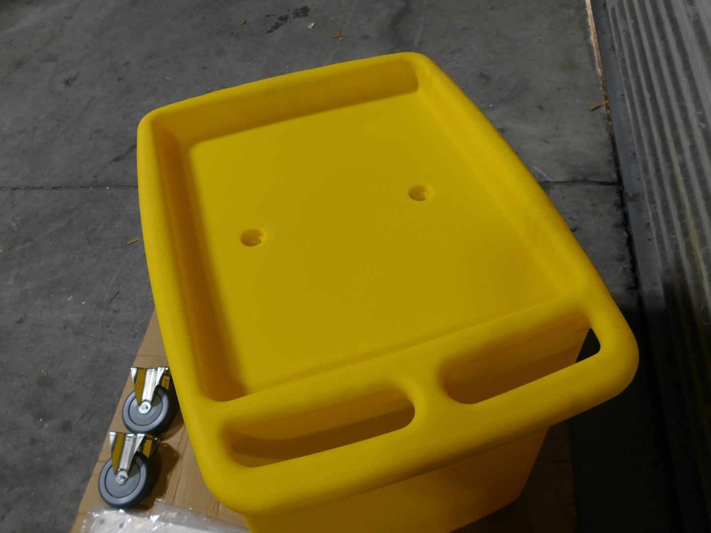 Bradley 56 Gallon Eye Wash Station Waste Cart S19-399