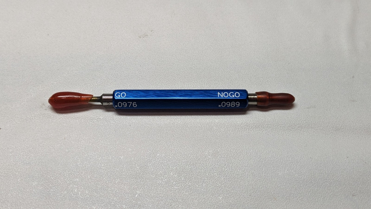 2-56 Thread  HSS  Class 3B  Screw Thread Insert   Go/No Go Set  90767-000