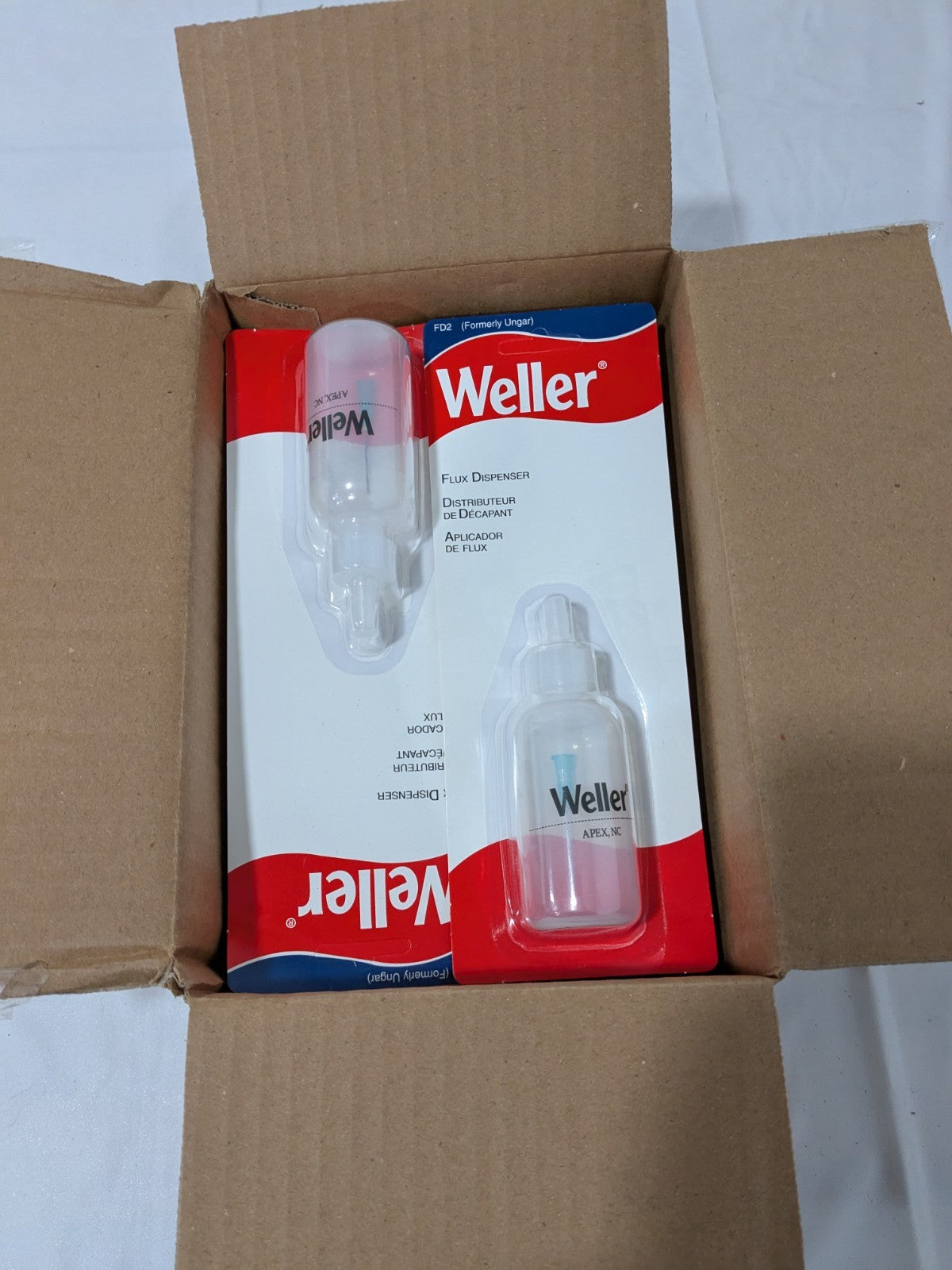 Weller Soldering Dispensing Tool: 4-1/2" Long Box of 6 FD2