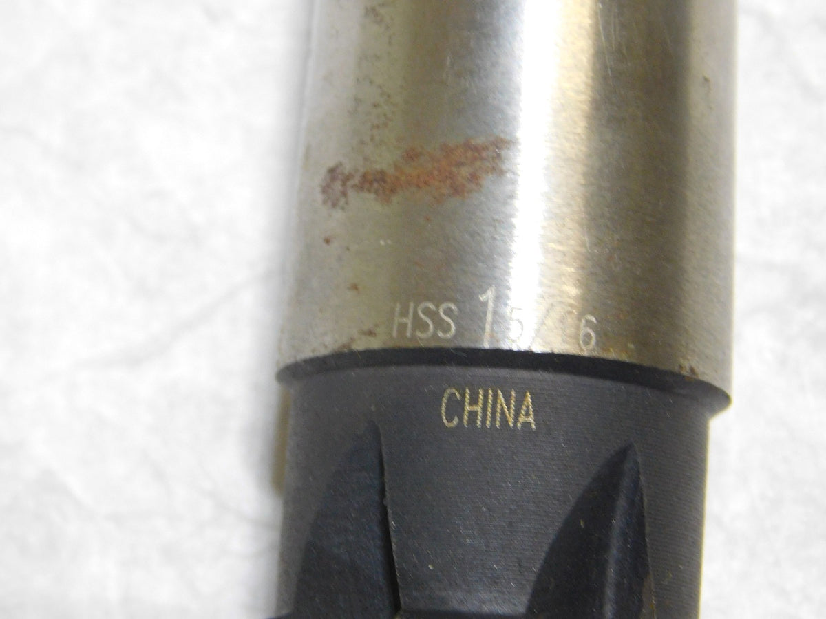 Interstate HSS 4MT Shank Bridge Reamer 1-5/16 Dia Spiral Flute 13 OAL 02361202