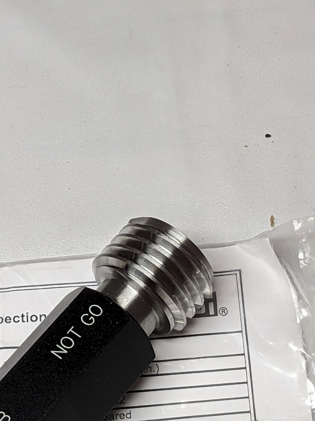 SPI Plug Thread Gage: #1-8 Thread, 3B Class, Go & No Go 34-430-9