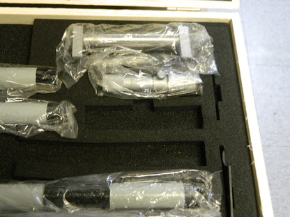 FOWLER Mechanical Inside Micrometer Set 4 to 80 Satin Chrome Coated INCOMPLETE