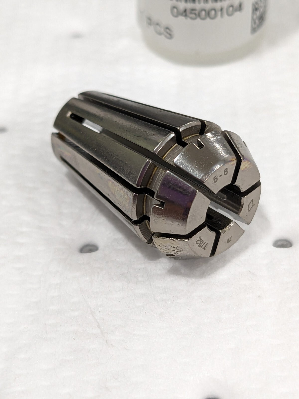 ISCAR ER Collet: ER16, 16.00 mm Collet Size, Through Coolant 4500104