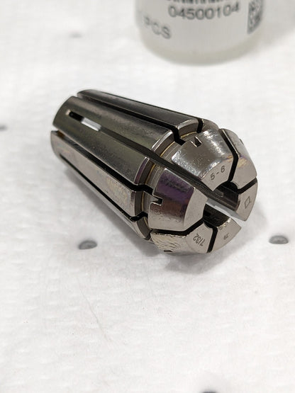 ISCAR ER Collet: ER16, 16.00 mm Collet Size, Through Coolant 4500104