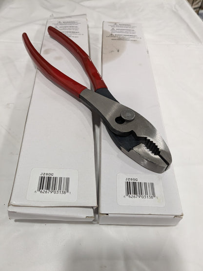 PROTO Combination Slip Joint Pliers 9-9/16" OAL, 2-3/8" Jaw Length Qty 2 J280G