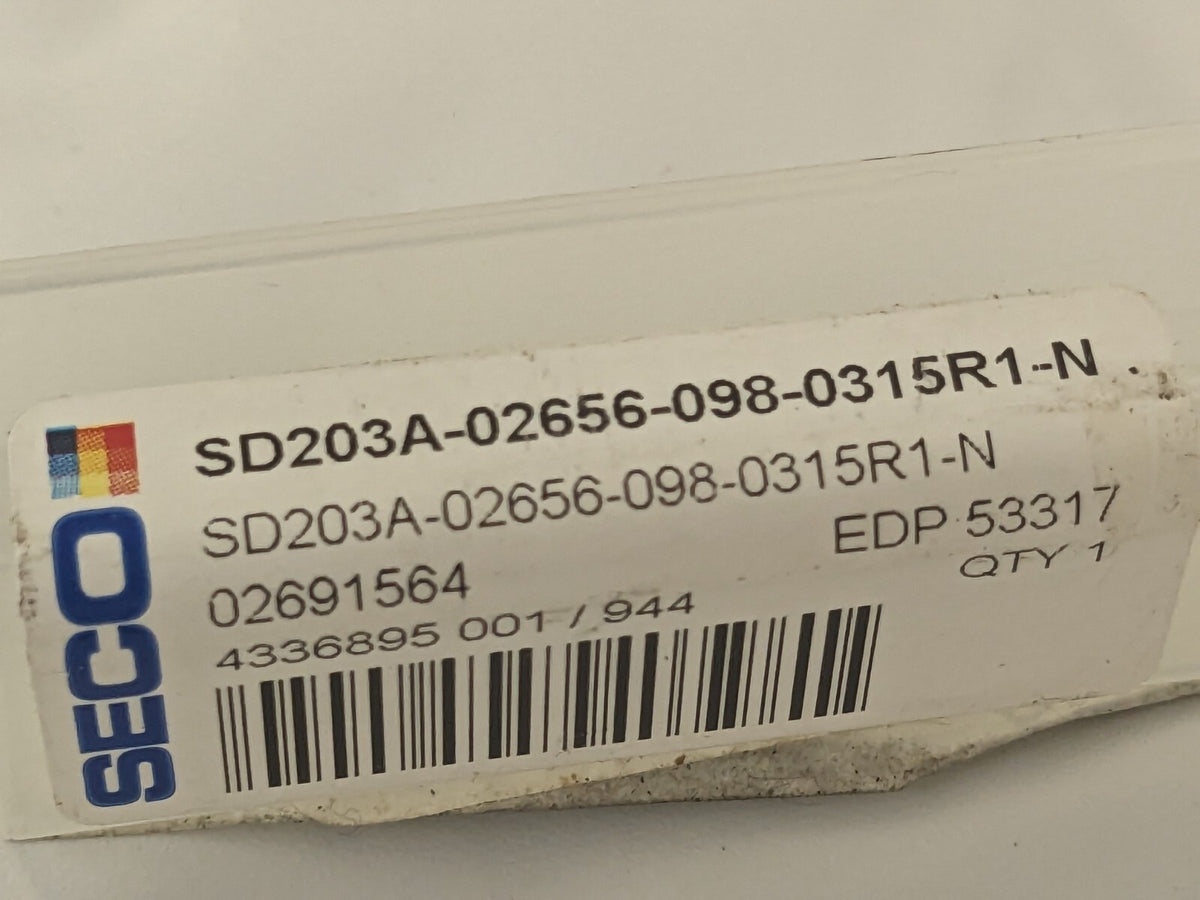 SECO Screw Machine Length Drill Bit: 17/64" Dia, 140 ° Point 02691564