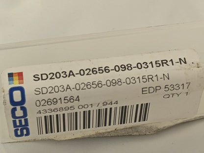 SECO Screw Machine Length Drill Bit: 17/64" Dia, 140 ° Point 02691564