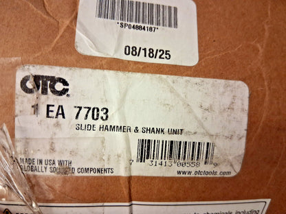 OTC Slide Hammer Puller 7703