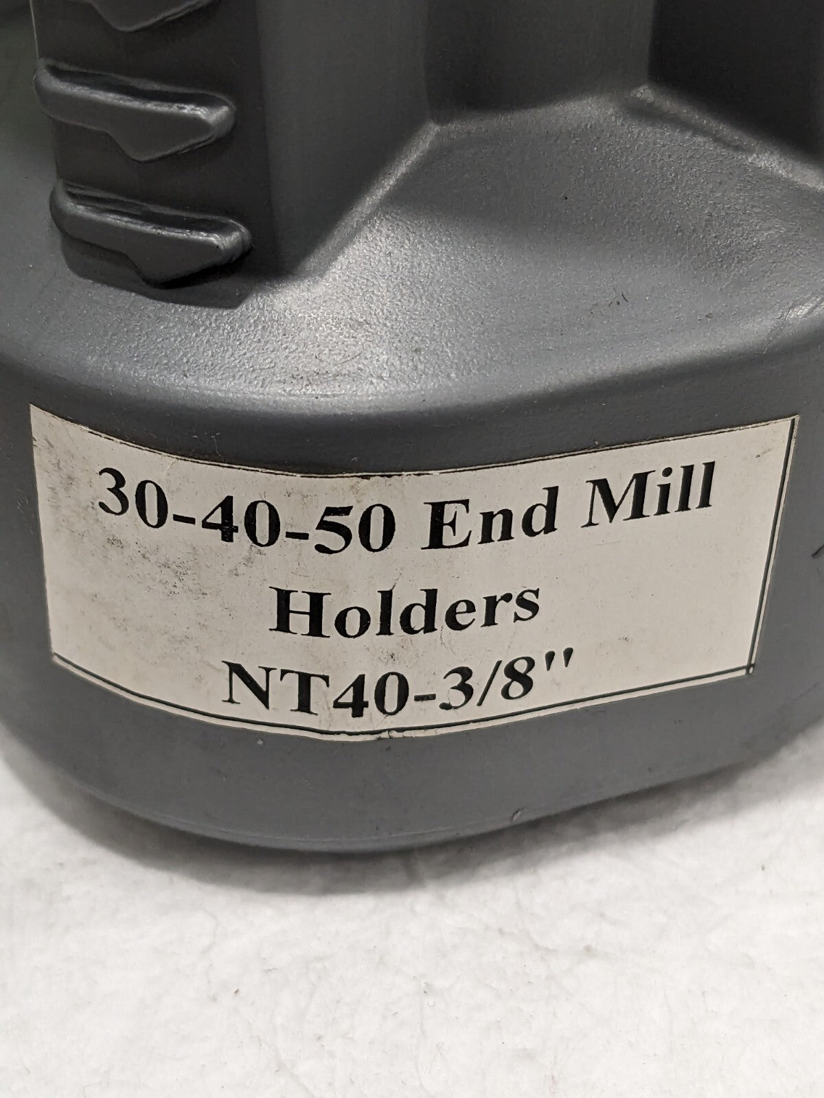 Interstate End Mill Holder: NMTB40 Taper Shank, 3/8 Hole 08366270