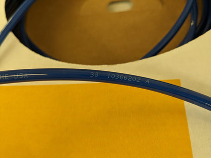 PARKER Polyurethane Tube: 100' Long 95UM6X1BLU0100