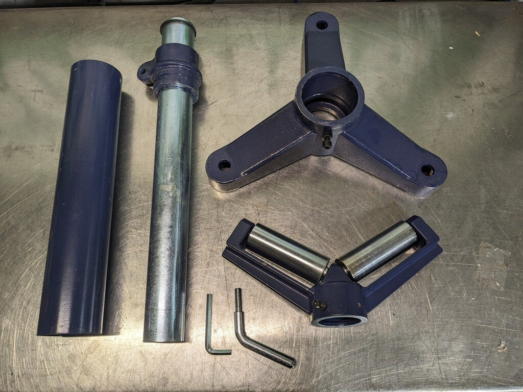 Palmgren V-Head Roller Support Stand 2000 lb. Capacity 38-1/2" Height 9670181