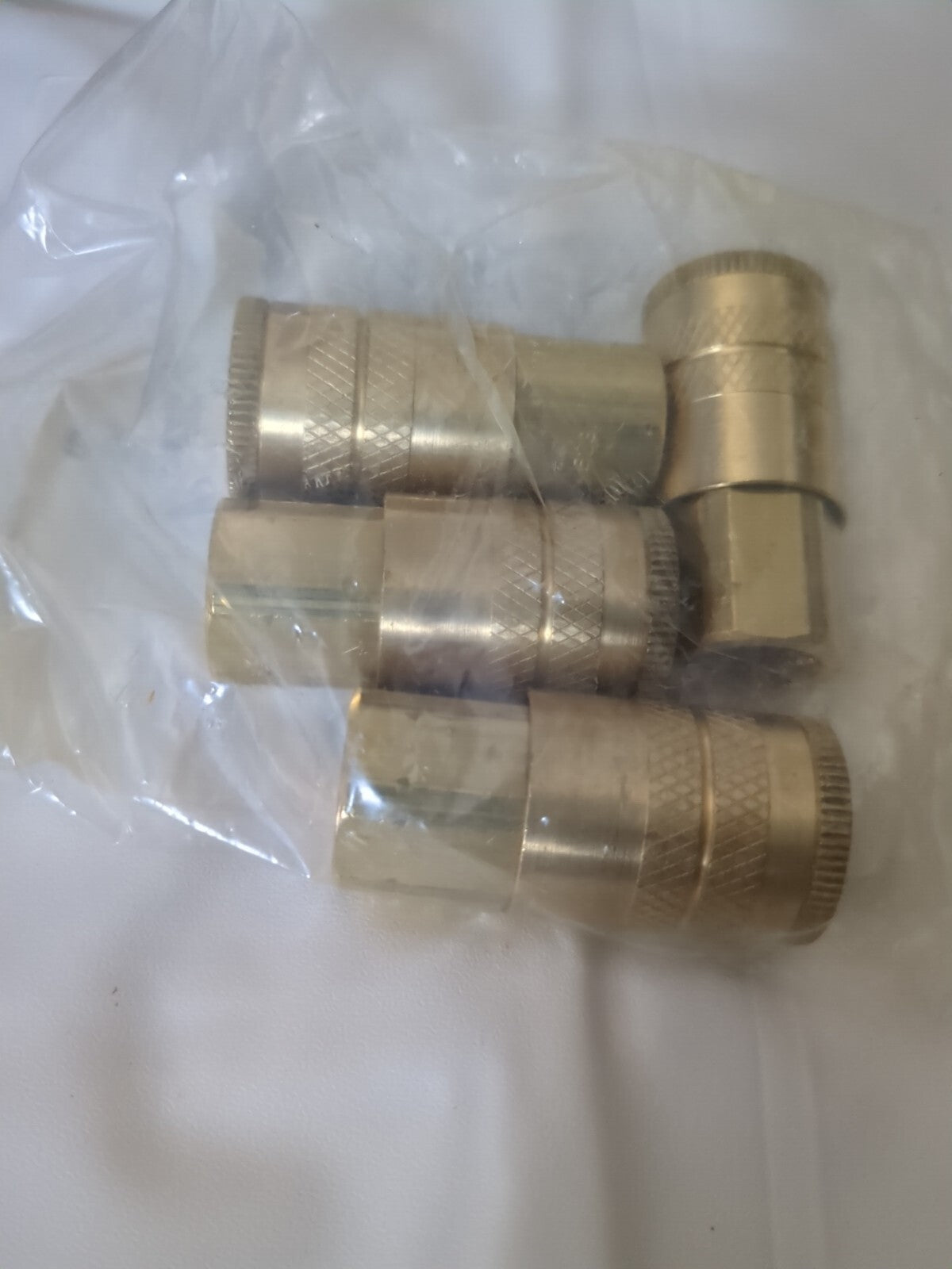 Parker 4pc Pneumatic Hose Coupling: 1/4-18" Thread Industrial InterchangeB23-787