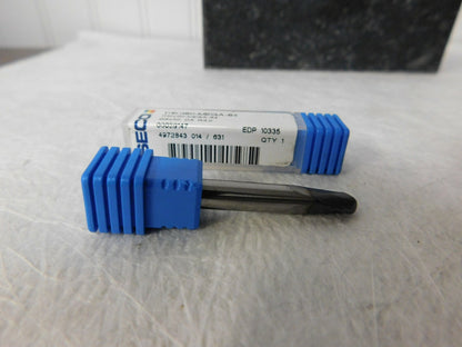 Seco 6mm Diam 6mm LOC 2 Fl Solid Carbide Ball End Mill  QTY 2 10335