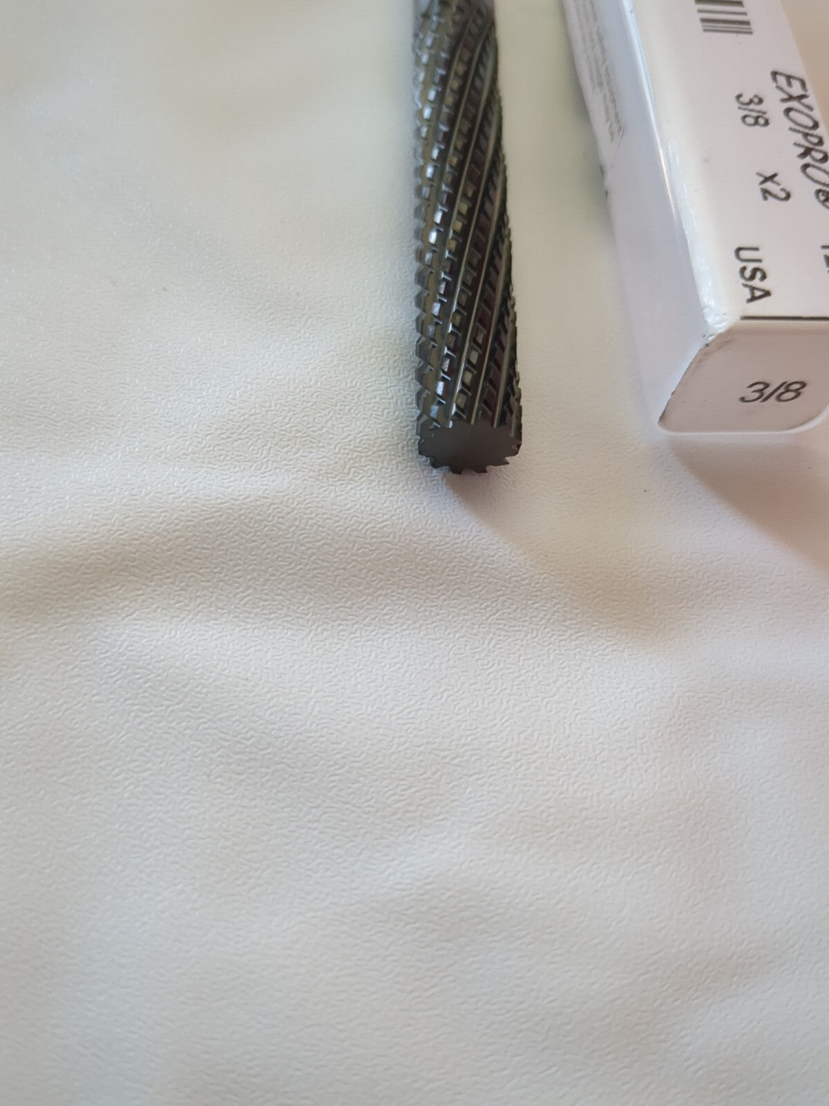 OSG Diamond Pattern Router Bit 0.375" Dia 2" LOC 3/8" Shank Dia S