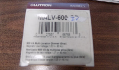 Lutron Maestro MALV-600-IV  Low-Voltage Multi-Location Dimmer  Ivory