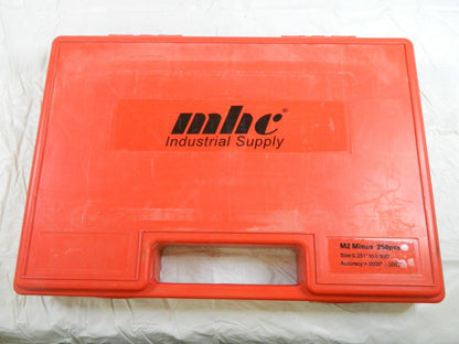 Class ZZ Plug Gage Set: 0.251 to 0.5 Range, 250 Pc 616-81210