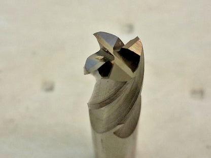 Kennametal Carbide Square End Mill 4fl 3/8" Dia 5/8" LOC 82353244