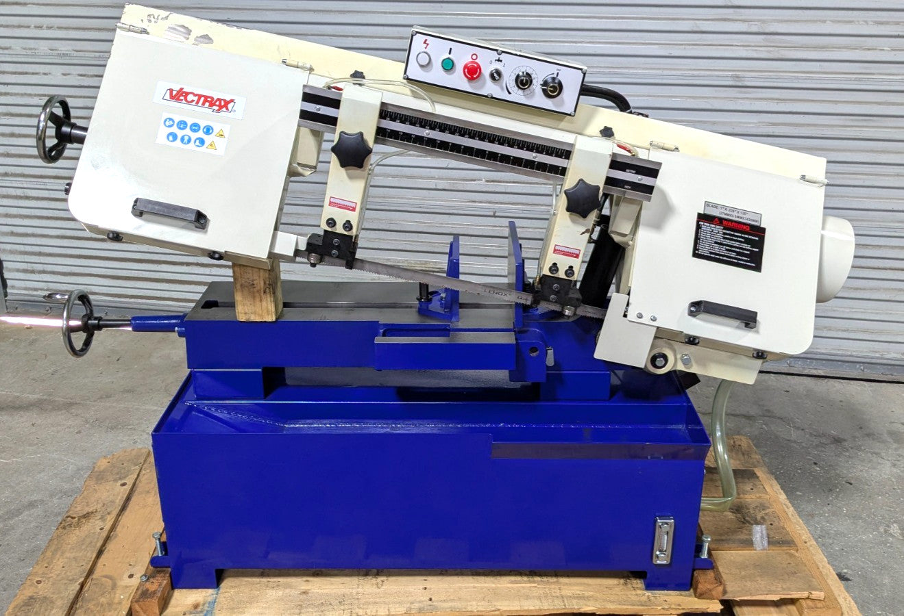 VECTRAX Horizontal Bandsaw 10" x 17" Capacity 220/440v  Mechanic Special