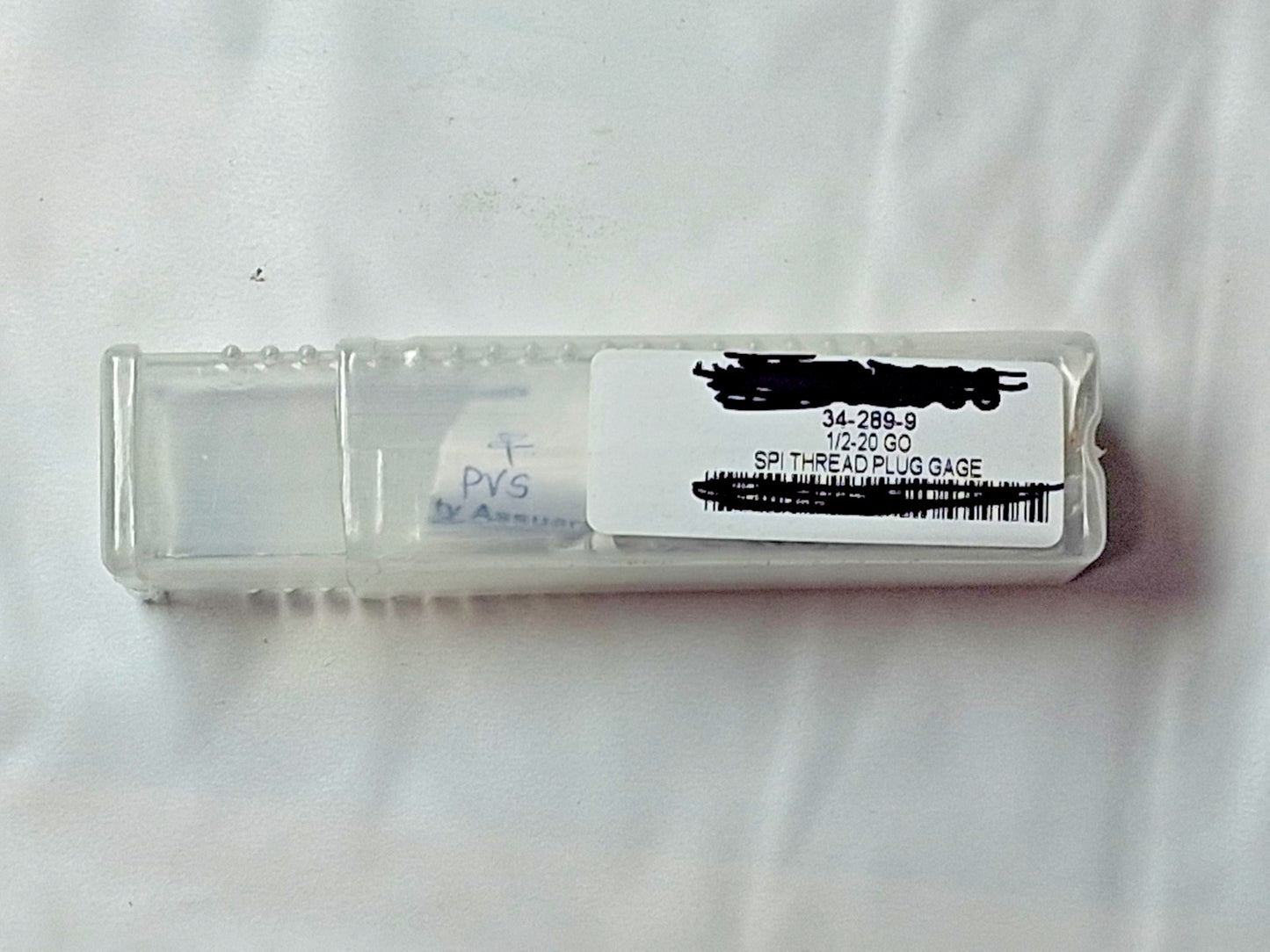 SPI Plug Single End Thread Gage 1/2-20 Thread 2B Class Go 34-289-9
