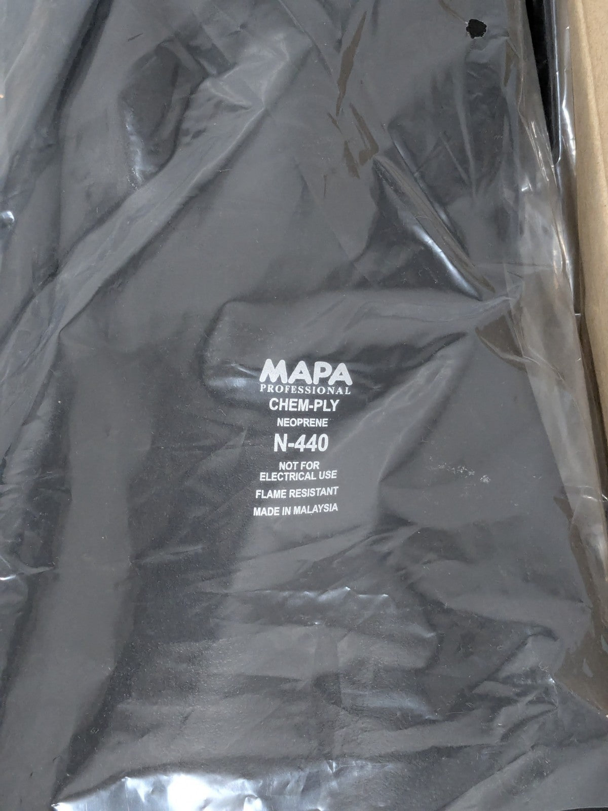 MAPA Chemical Resistant Gloves: Stanzoil Sz L, 30.00 mil, (5 Pairs) 407959