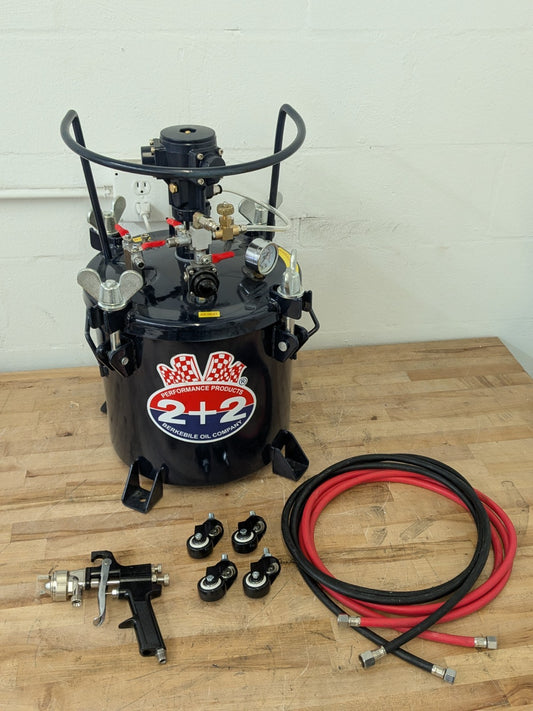 Berkebile Pressure Pot System 5 Gal Tank 90 PSI Max BPFC-PROSYS5 Scratch N Dent