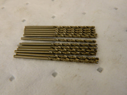 PRECISION TWIST DRILL Jobber Length Drill Bits qty 12: #45, 135 °, Cobalt 599786