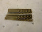 PRECISION TWIST DRILL Jobber Length Drill Bits qty 12: #45, 135 °, Cobalt 599786