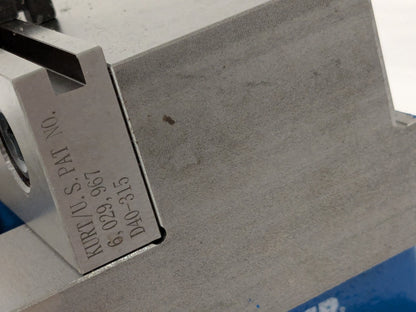Kurt Machine Vise: Single-Station, 4.00" Jaw Width, 6-1/2" Jaw Opening DX4R