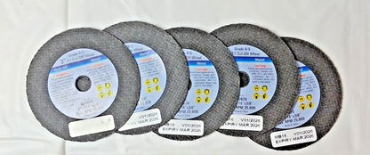 QTY15 Aluminum Oxide Cutoff Wheels 3" x 1/16" x 3/8" Type T-1 BD3