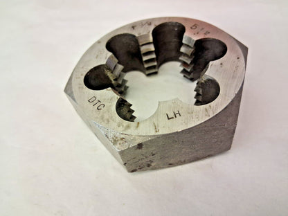 Interstate Hex Rethreading Die 1-5/8-12 1" Thick Carbon Steel 79771457