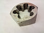 Interstate Hex Rethreading Die 1-5/8-12 1" Thick Carbon Steel 79771457