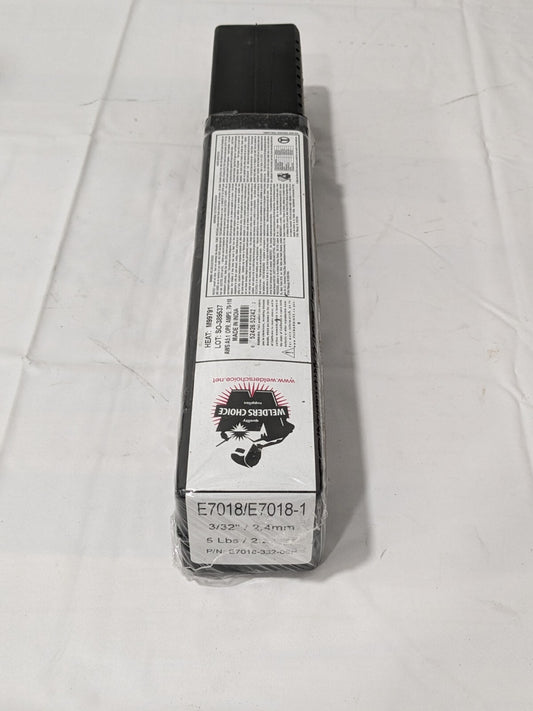 WELDER S CHOICE Stick Welding Electrode 3/32  Dia, 14", Steel Alloy 5LB 59804013