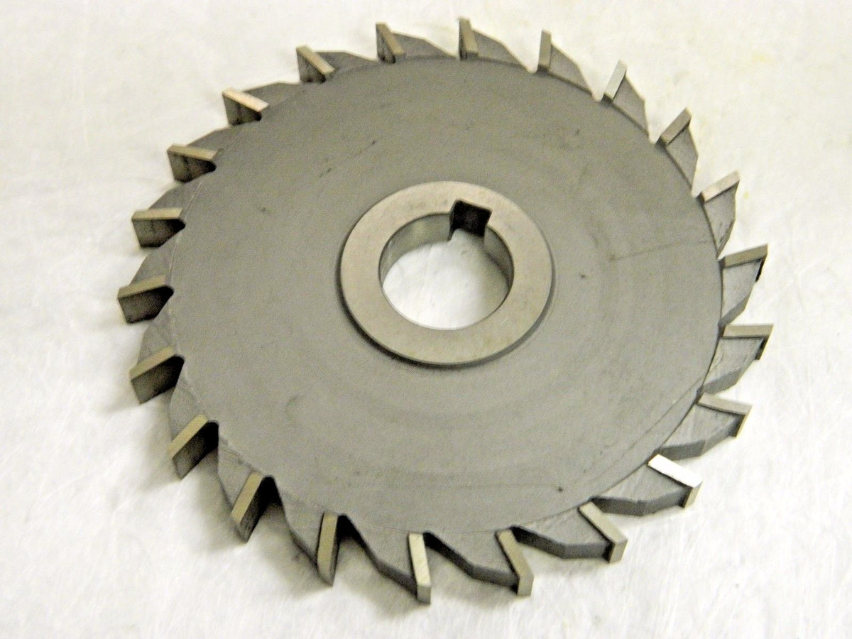 Side Milling Cutter HSS Straight Tooth5" x 7/16" x 1" 22T 0301528