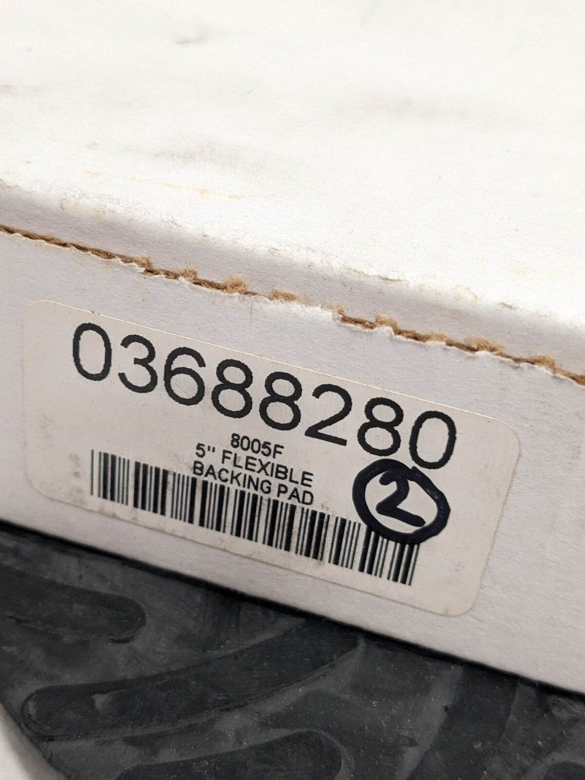 Disc Backing Pad: Ribbed Backing Pad Qty 2 8005F