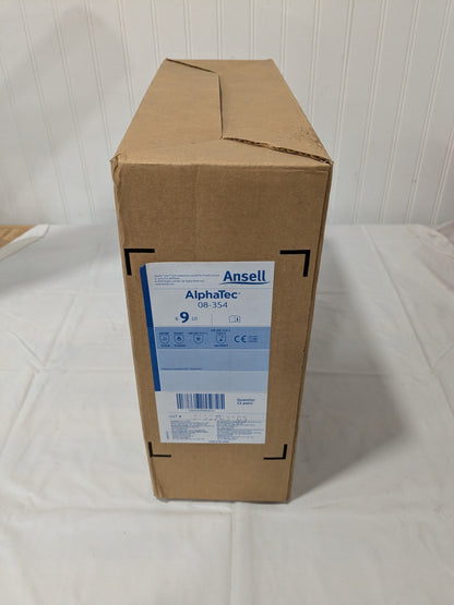 Ansell Chemical Resistant Glove: Neoprene, Qty 12 Pairs SZ L 08-354